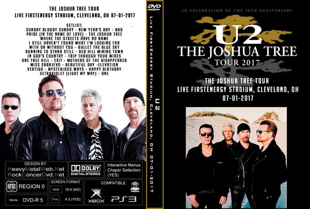 U2 - The Joshua Tree Tour Live FirstEnergy Stadium Cleveland OH 07-01-2017.jpg